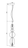 Namibia Lampa Wisząca