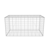 Kosz gabionowy, stal galwanizowana, 100 x 50 x 50 cm