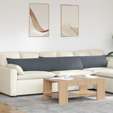 Poduszki na sofę 2 pcs Ciemnoszary 200 x 40 cm