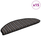 Samoprzylepne maty na schody 15 pcs Antracyt 65 x 21 x 4 cm