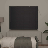 Żaluzje weneckie Czarny 175 x 160 cm Aluminium