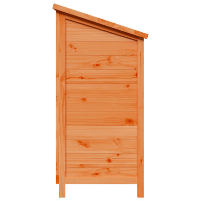 Shed ogrodowy brązowy 106 x 56 x 113,5 cm Drewno Świerkowe
