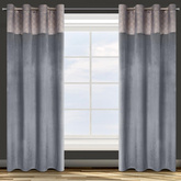 Zasłona Agnes grafitowa 140x250