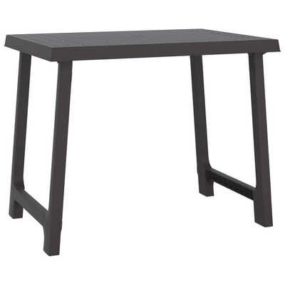vidaXL Stolik turystyczny, antracytowy, 79x56x64 cm, PP