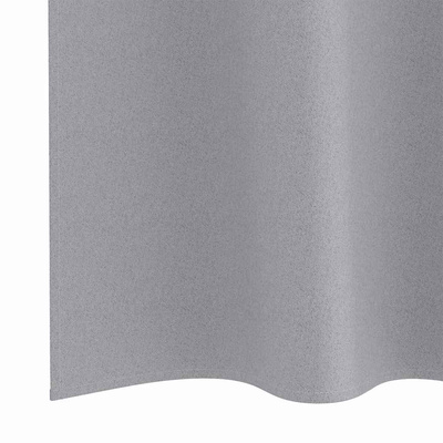 Firany blackout z kółkami 2 pcs Jasnoszary 260 x 140 cm