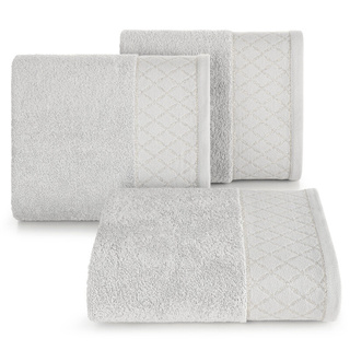 Ręcznik Layla srebrny 70x140