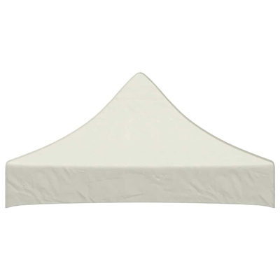 Dach do namiotu imprezowego, 2 x 2 m, kremowy, 270 g/m?