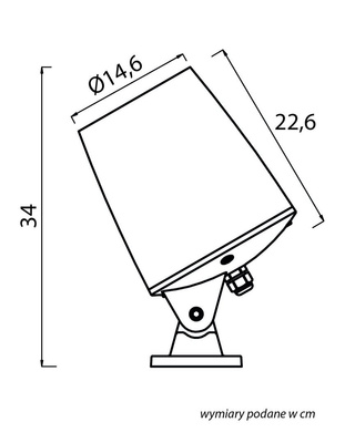Reflektor zewnętrzny BB-146