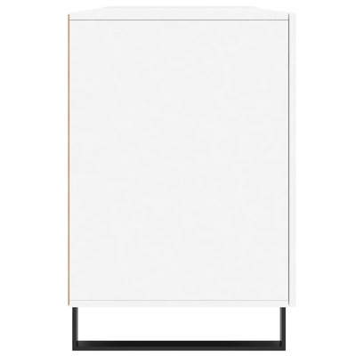 vidaXL Biurko, białe, 140x50x75 cm, materiał drewnopochodny wariant 8