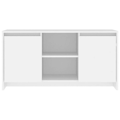 vidaXL Szafka pod TV, biała, 102x37,5x52,5 cm, materiał drewnopochodny