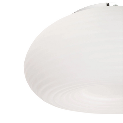Lampa Wisząca okrągła 24W ?35cm Nowoczesna Biała Abruzzo Bellissima