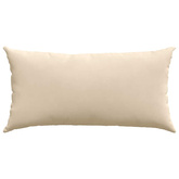 Poduszki na sofę 2 pcs Kremowy 80 x 40 cm tkanina