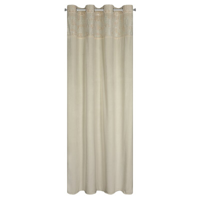 Zasłona Liza kremowa 140x250
