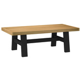 Stolik kawowy, NOAIN, 120x60x40 cm, lite drewno sosnowe