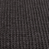vidaXL Dywanik, naturalny sizal, 100x350 cm, czarny