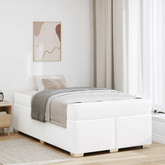 Ramka łóżka Biały 120 x 190 cm PVC