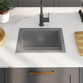 Ręcznie robiony zlew kuchenny, stal nierdzewna