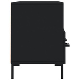 Szafka pod TV, czarna, 102x36x50 cm, materiał drewnopochodny vidaXL