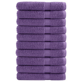 Ręczniki premium SOLUND 10 szt. fioletowe, 80x200 cm, 600 g/cm?