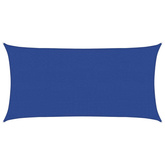 Żagiel przeciwsłoneczny, 160 g/m?, niebieski, 2x3,5 m, HDPE