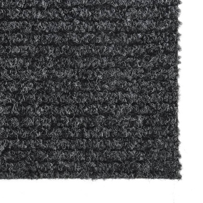 vidaXL Dywanik pochłaniający zabrudzenia, 100x500 cm, antracytowy