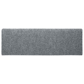 Maty na schody samoprzylepne 15 szt. 65x21x4 cm Jasnoszary prostokątny brzeg