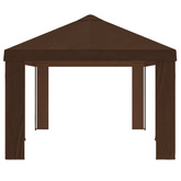 Pokrycie altany 6 x 3 m brązowy Poliester 190 gsm