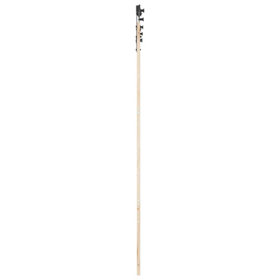 Drzwi przesuwne 100 x 208 cm Lite drewno sosnowe naturalny