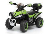 Quad na Akumulator GTS1188-A Światła LED Muzyka Schowek Zielony