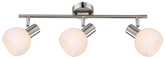 Lampa ścienna candellux mauro 93-61607 listwa e14 led rgb satyna nikiel z pilotem