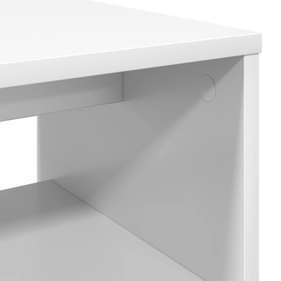 Szafka pod telewizor 60 x 35 x 40 cm Biały Drewno inżynieryjne