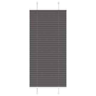 Roleta plisowana czarna 60x100 cm Szerokość tkaniny 59,4cm