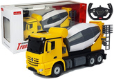 Auto R/C Mercedes-Benz Arocs Rastar 1:14 Żółte na Pilota