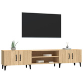 vidaXL Szafka pod TV, dąb sonoma, 180x31,5x40 cm