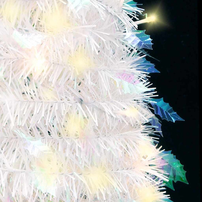 Sztuczna choinka typu pop-up, 150 LED, biała, 180 cm