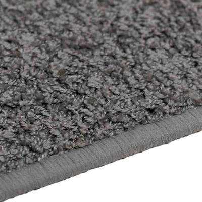 Chodnik dywanowy Szary 80 x 400 cm 100% Poliester Tuft