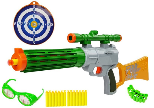 Karabin na Naboje Piankowe z Tarczą Szary