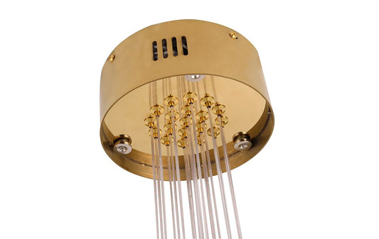 Designerska Lampa Wisząca złota Swarovski Adani AD215