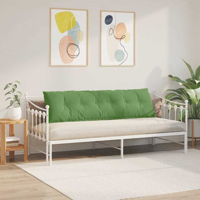 Poduszka na plecy Jasnozielony 180 x 50 cm Tkanina sztruksowa