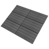 Płytka Tarasowa 6 pcs Szary 60 x 30 cm