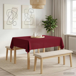 Obrus stołowy Prostokątny Czerwone wino 140 x 160 cm
