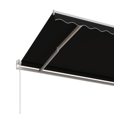 Automatycznie zwijana markiza, 450x350 cm, antracytowa