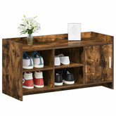 Szafka na buty z przechowywaniem Dąb wędzony 100 x 39,5 x 51 cm