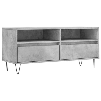 vidaXL Szafka pod TV, szarość betonu, 100x34,5x44,5 cm wariant 4