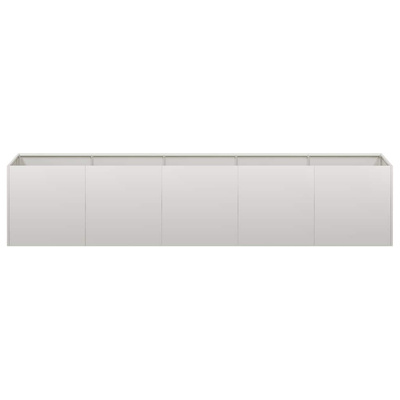 Doniczka 200x40x40 cm Stal nierdzewna