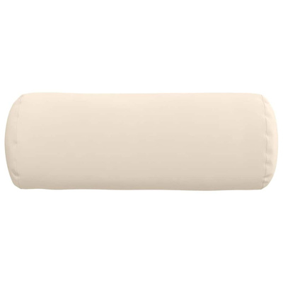 Poduszki Wałkowe 2 pcs Beżowy ? 25 x 70 cm Tkanina mikrofibrowa