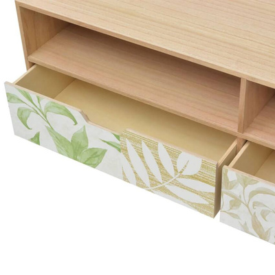 vidaXL Szafka pod TV z MDF, 120x30x50 cm, brązowa