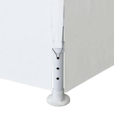 vidaXL Namiot imprezowy, 3 x 3 m, biały