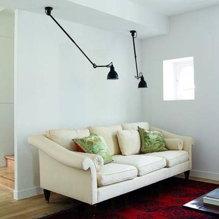 Lampe Grass  Lampa Sufitowa Czarna Matowa
