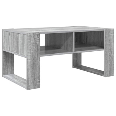 Stolik kawowy Szary Sonoma 92 x 53 x 45 cm Drewno inżynieryjne